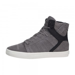 Altas Supra SkyTop Gris Negras | MWZHI3091