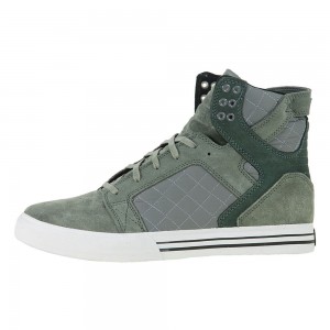 Altas Supra SkyTop Gris Verde | JCTUX7834