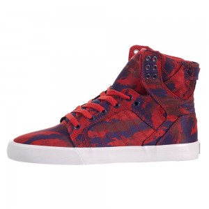 Altas Supra SkyTop Rojas | UXZOD4367