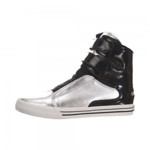 Altas Supra Society II Negras Plateadas | LJSIN2846