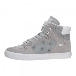 Altas Supra Vaider Gris Blancas | FGADV4783