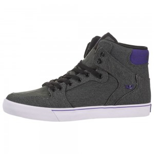 Altas Supra Vaider Gris Moradas | DQFXJ0985