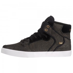 Altas Supra Vaider Negras Doradas | BEPZL2964