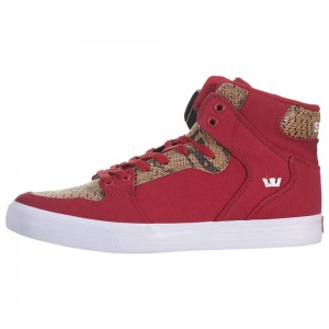 Altas Supra Vaider Rojas Marrones | VJXRP9045