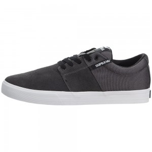 Bajas Supra Stacks Vulc II Gris | JEULI4238