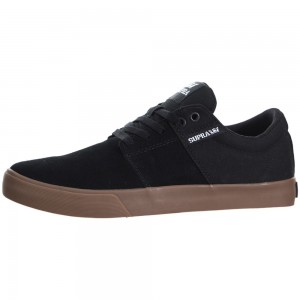 Bajas Supra Stacks Vulc II Negras | IYCLJ3167