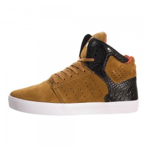 Tenis Skate Supra Atom Marrones | DWVQS5804