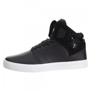 Tenis Skate Supra Atom Negras | IEGLC4612