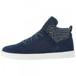 Tenis Skate Supra Bandit Azul Marino | HWSMU3516