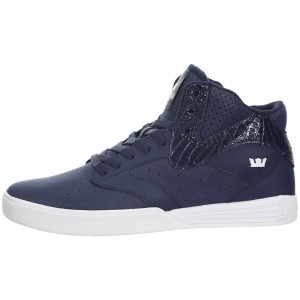 Tenis Skate Supra Khan Azul Marino | QNEUC6219