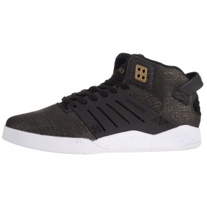 Tenis Skate Supra SkyTop III Negras | EVCZT9601