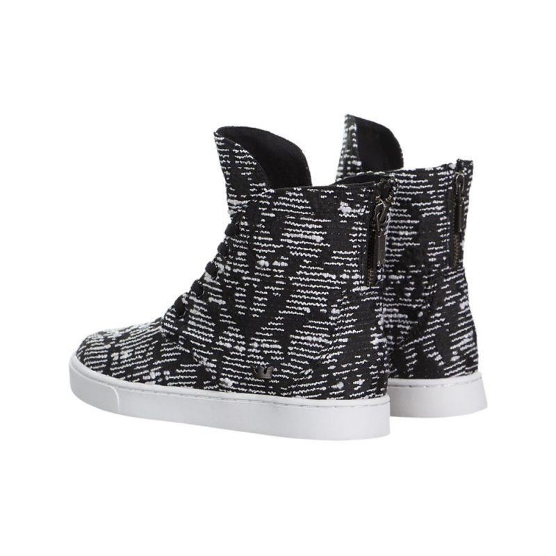 Altas Supra Joplin Negras Blancas | BCWJY5476