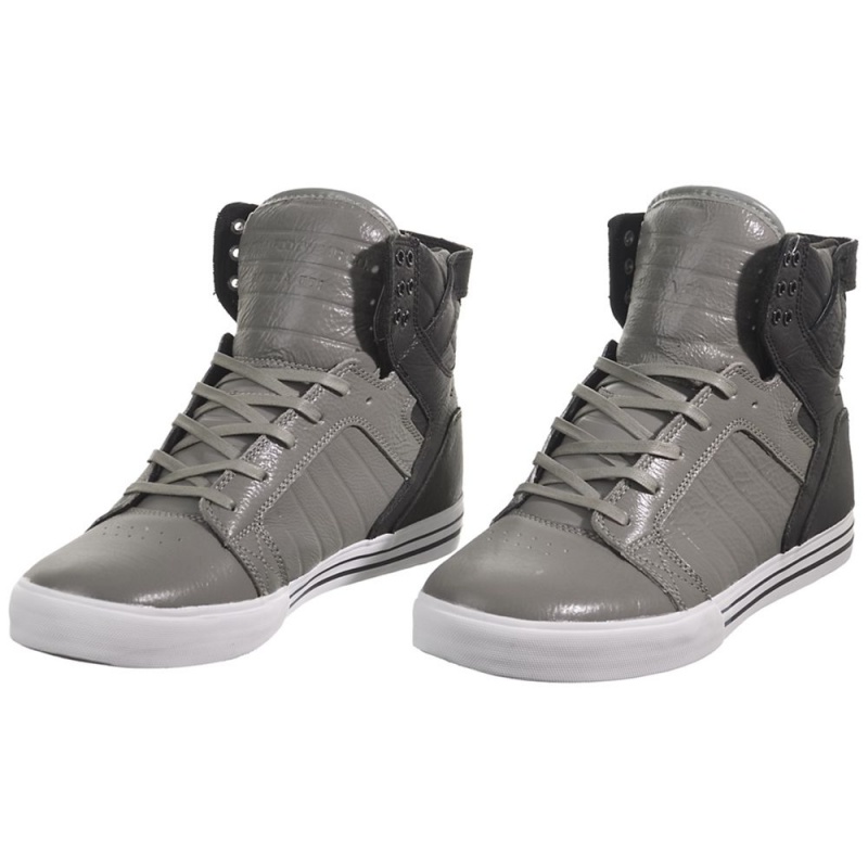 Altas Supra SkyTop Gris Negras | GMKRQ7360