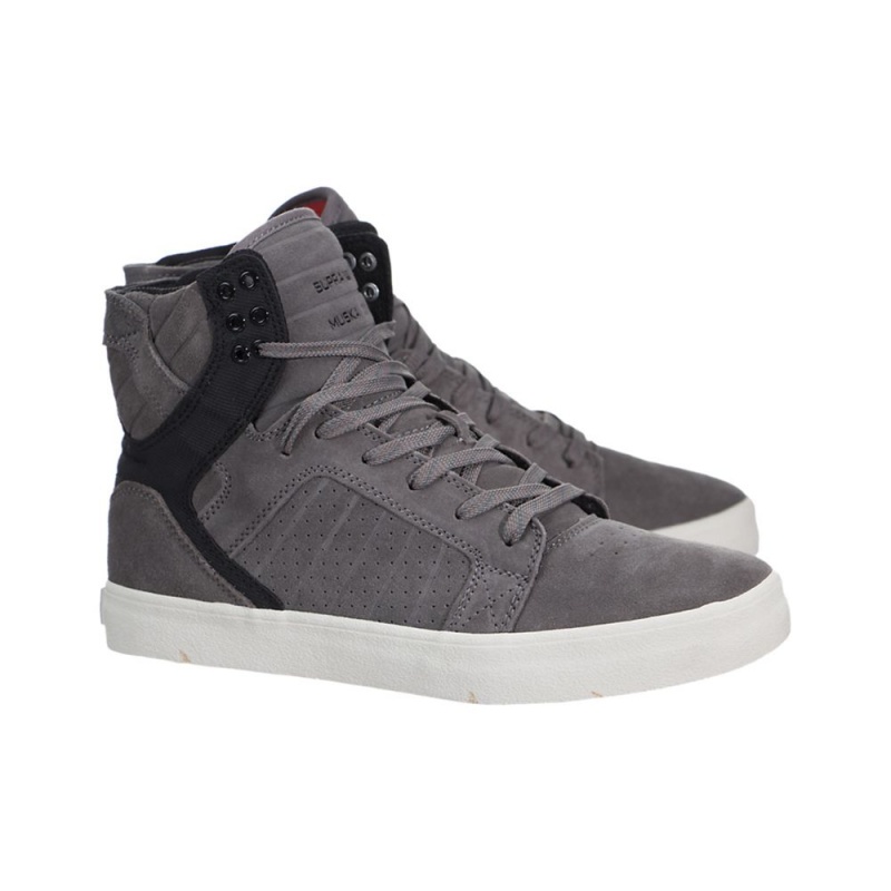 Altas Supra SkyTop Gris Negras | MWZHI3091