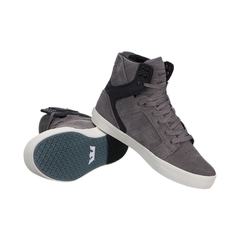 Altas Supra SkyTop Gris Negras | MWZHI3091