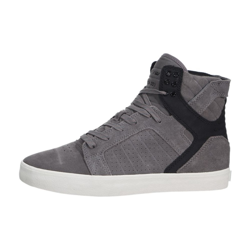 Altas Supra SkyTop Gris Negras | VPQDK3961