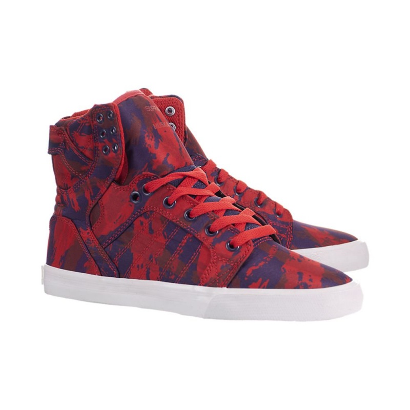 Altas Supra SkyTop Rojas | UXZOD4367