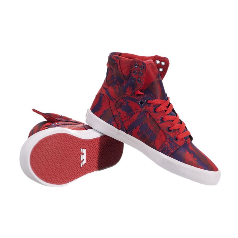 Altas Supra SkyTop Rojas | UXZOD4367