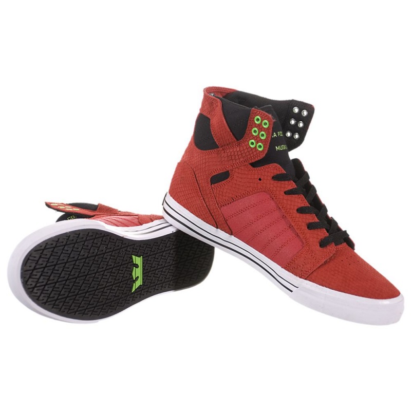 Altas Supra SkyTop Rojas | ZXNCI9738