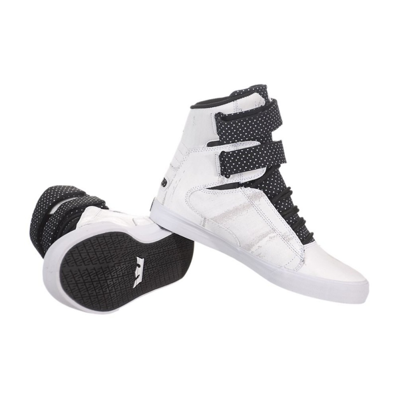 Altas Supra Society Blancas Negras | MSPQZ4258