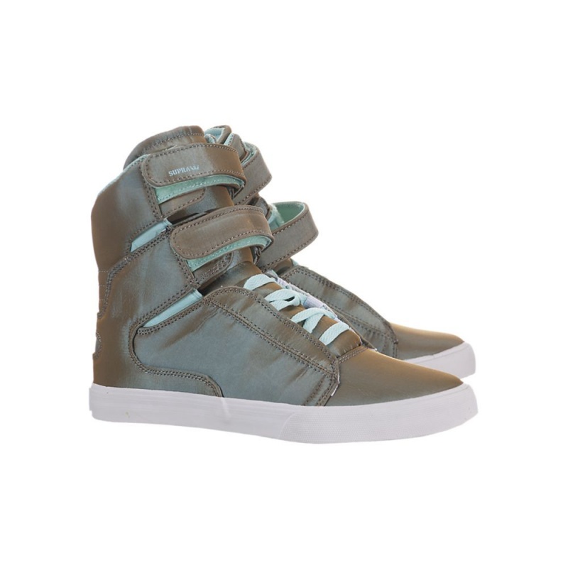 Altas Supra Society Marrones Azules | WJCLY4025