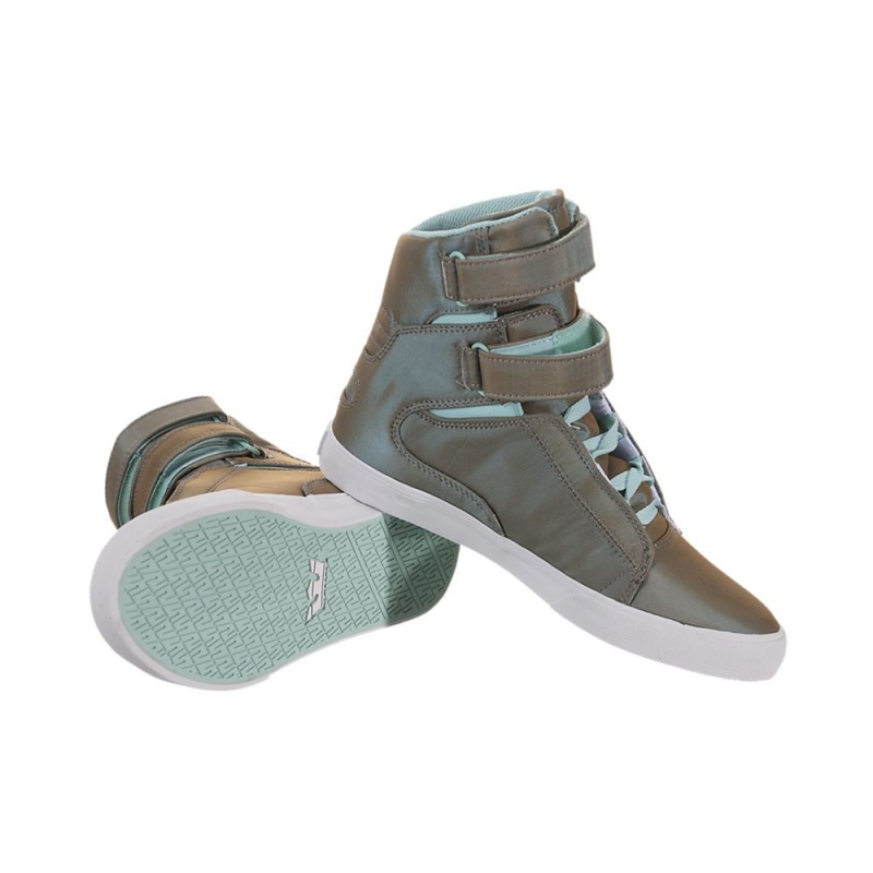 Altas Supra Society Marrones Azules | WJCLY4025