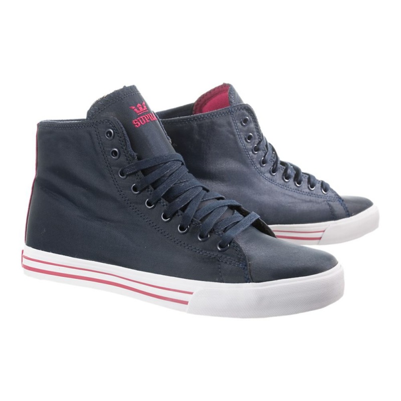 Altas Supra Thunder High Azul Marino | IFEXB3498