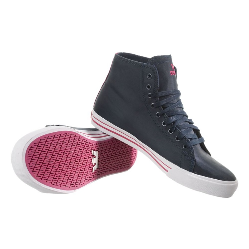 Altas Supra Thunder High Azul Marino | IFEXB3498