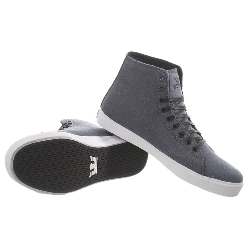 Altas Supra Thunder High Azul Marino | ZFXPW7210