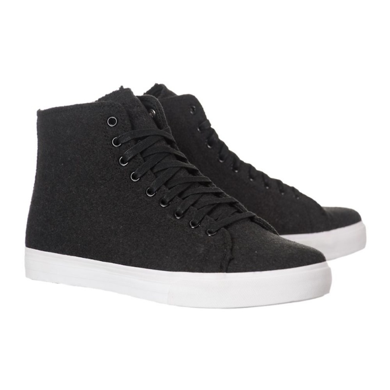 Altas Supra Thunder High Negras | IFUSB4519