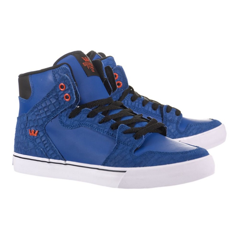 Altas Supra Vaider Azules Negras | FSHXP7549