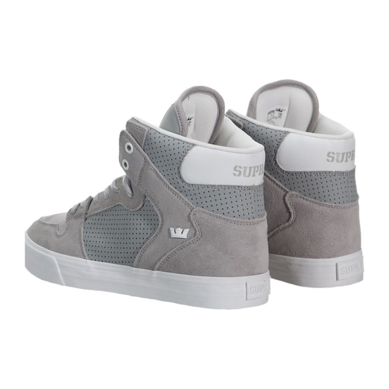 Altas Supra Vaider Gris Blancas | FGADV4783