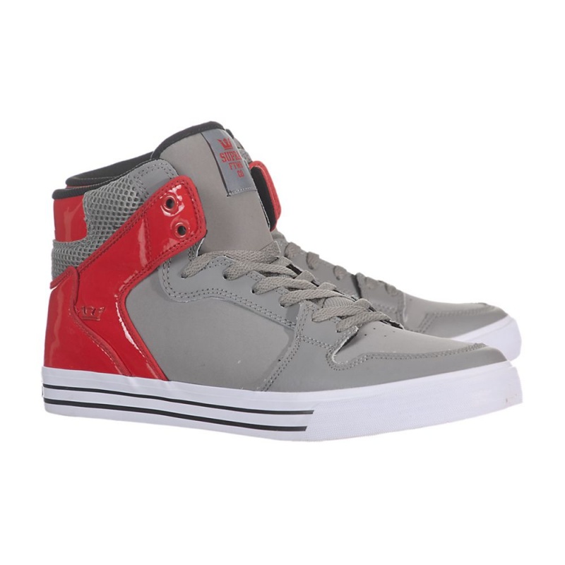 Altas Supra Vaider Gris Rojas | FGRXO6138