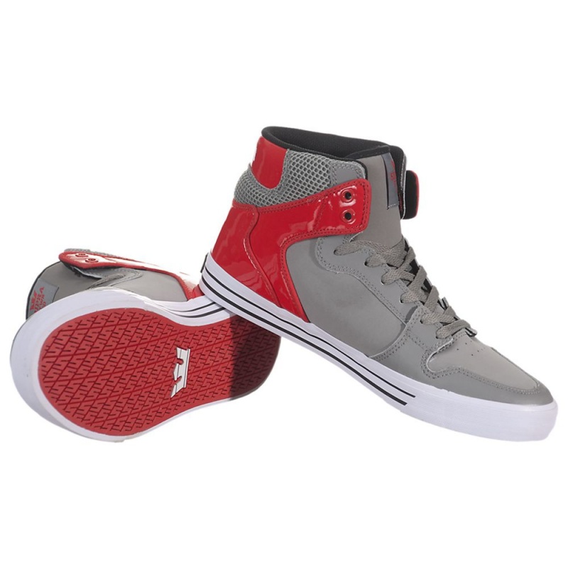 Altas Supra Vaider Gris Rojas | FGRXO6138