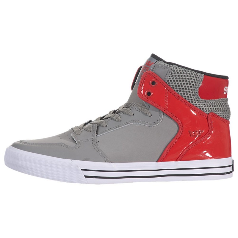 Altas Supra Vaider Gris Rojas | FGRXO6138