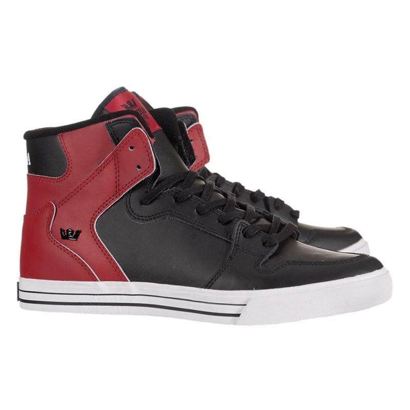 Altas Supra Vaider Negras Burdeos | BDVZQ7814