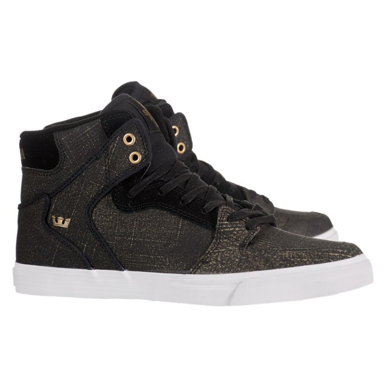 Altas Supra Vaider Negras Doradas | BEPZL2964