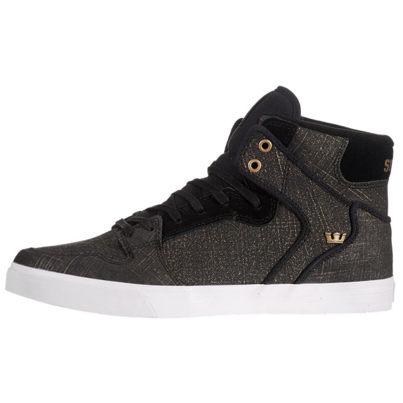 Altas Supra Vaider Negras Doradas | BEPZL2964