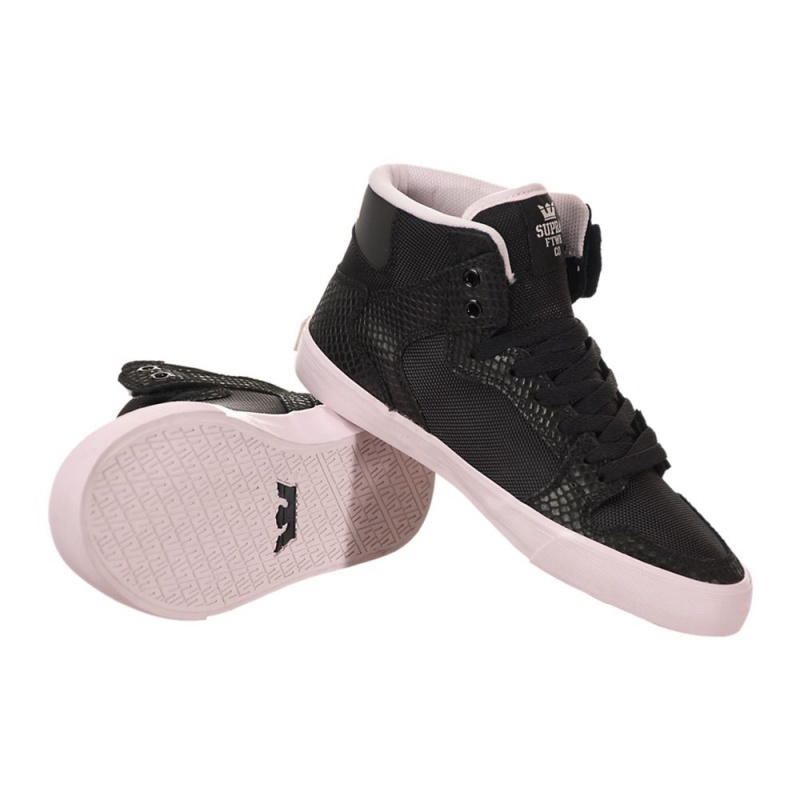 Altas Supra Vaider Negras Rosas | XVWUB9825