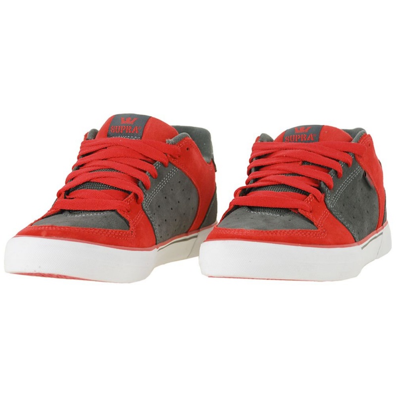 Bajas Supra EE Vega Rojas Gris | DOUWG0619