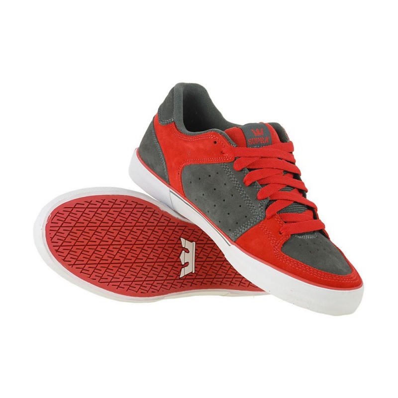 Bajas Supra EE Vega Rojas Gris | DOUWG0619