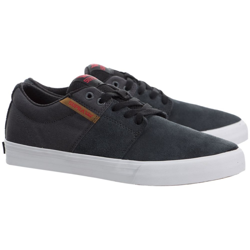 Bajas Supra Stacks Vulc II Azul Marino | UCYFZ7045