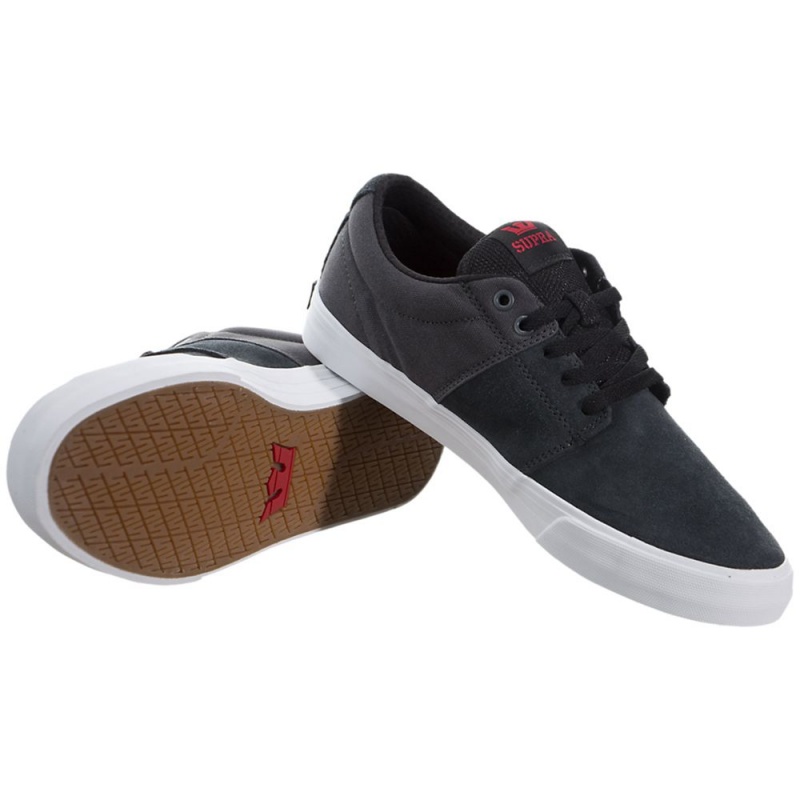 Bajas Supra Stacks Vulc II Azul Marino | UCYFZ7045