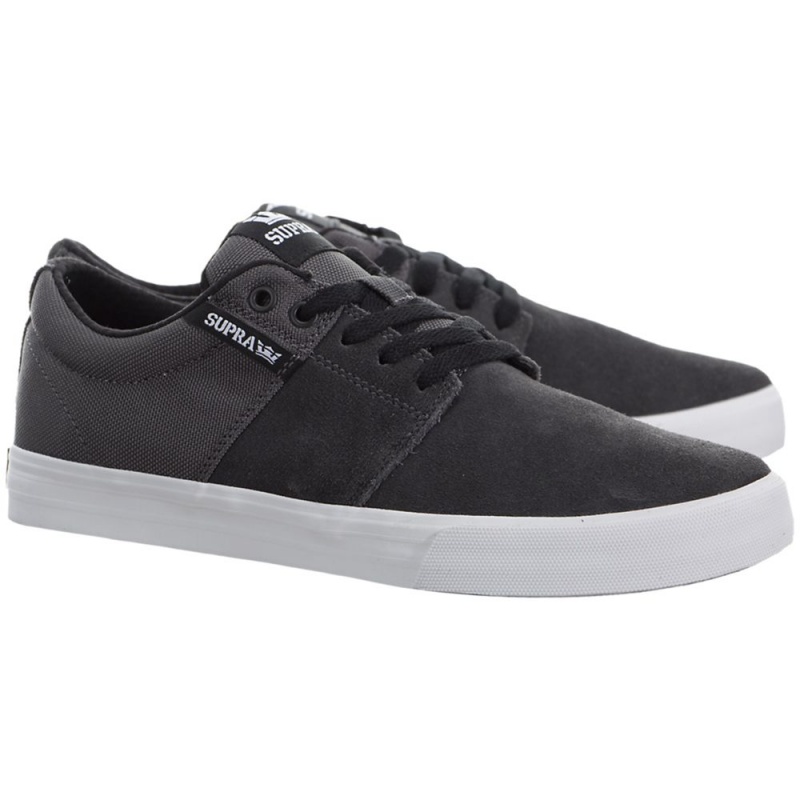 Bajas Supra Stacks Vulc II Gris | JEULI4238