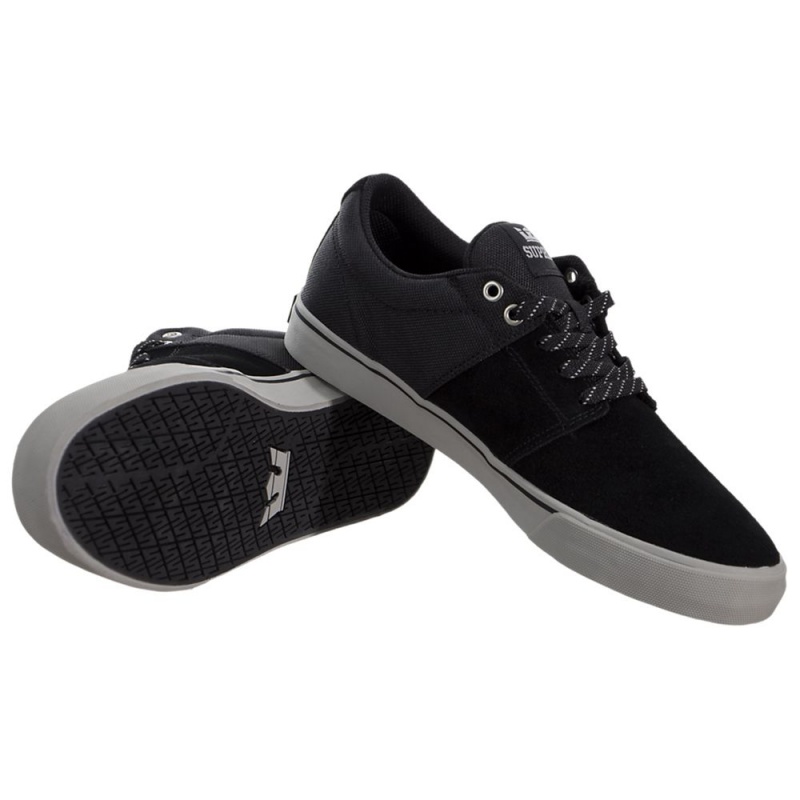 Bajas Supra Stacks Vulc II Negras | WXUYC3841