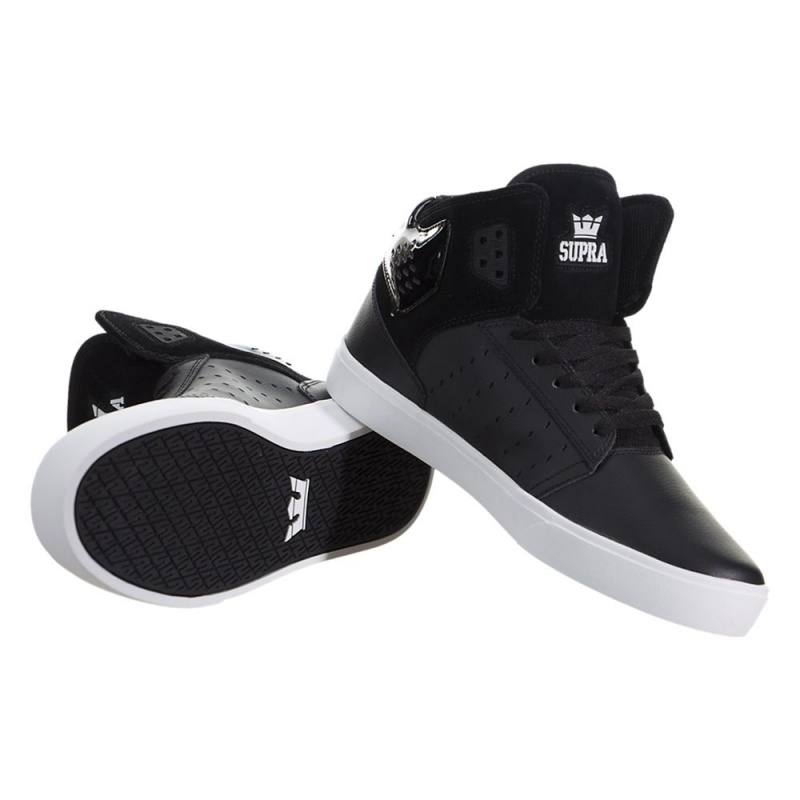 Tenis Skate Supra Atom Negras | IEGLC4612