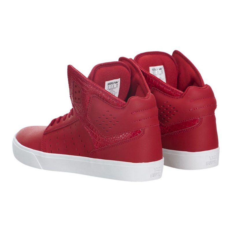 Tenis Skate Supra Atom Rojas | SNLIJ4132