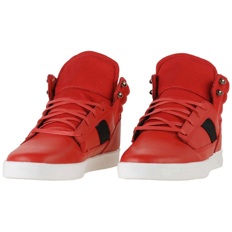 Tenis Skate Supra Bandit Mid Rojas | QPFVH0369