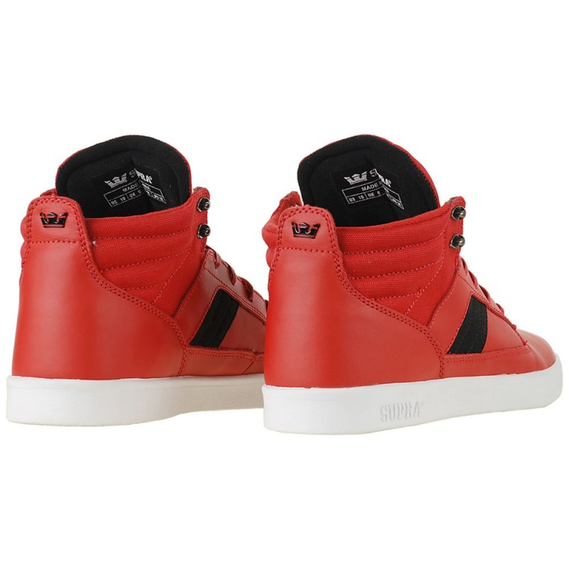 Tenis Skate Supra Bandit Mid Rojas | QPFVH0369