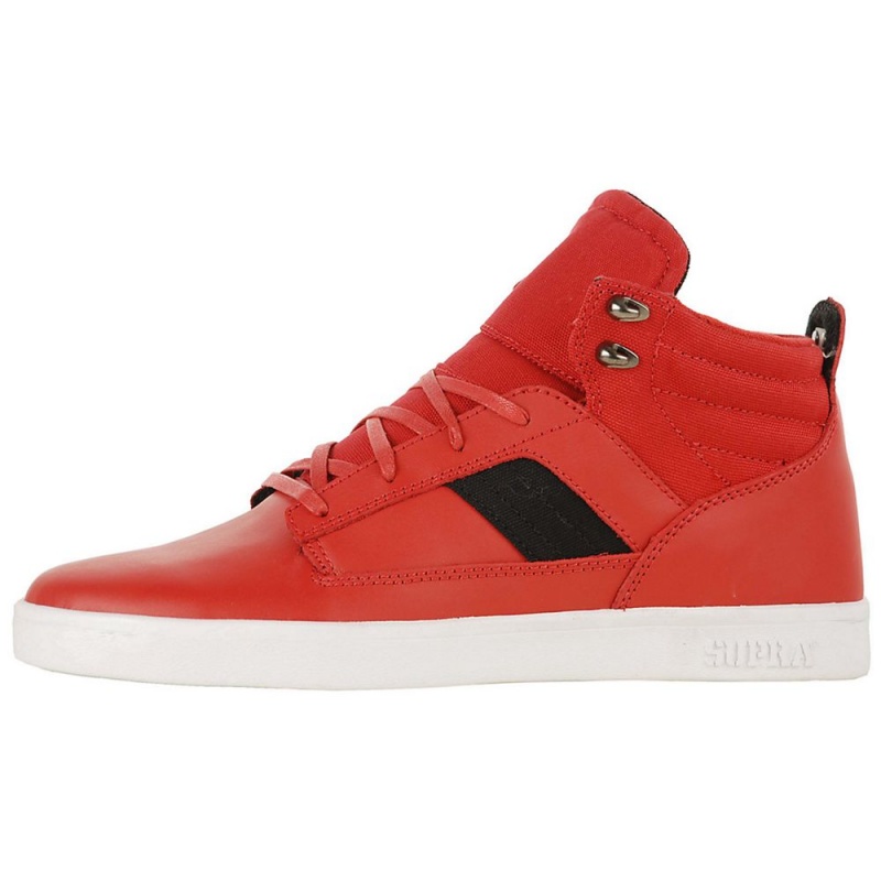 Tenis Skate Supra Bandit Mid Rojas | QPFVH0369